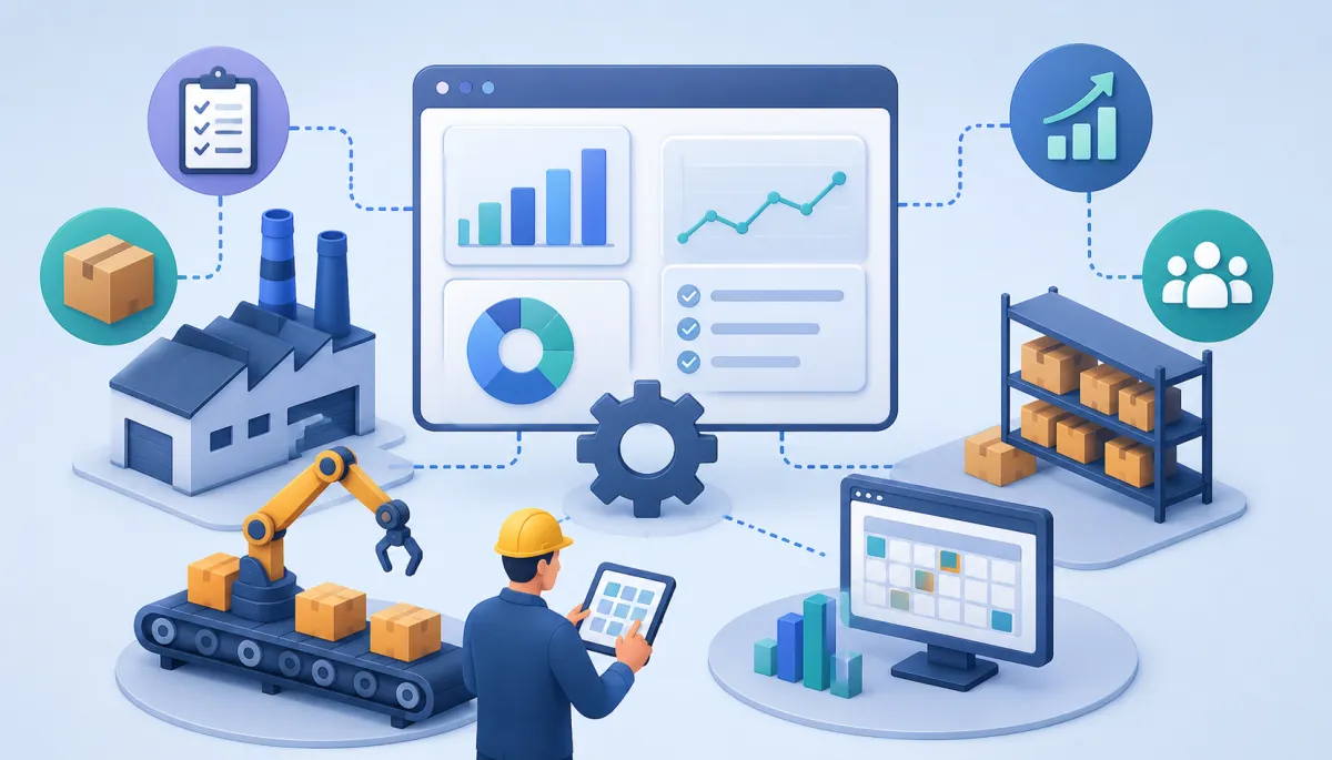 Como um Sistema ERP Otimiza o Planejamento e Controle da Produção