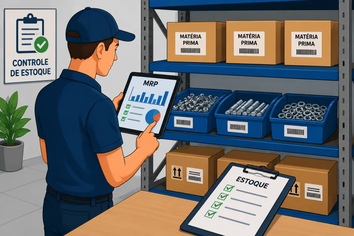 Planejamento das Necessidades de Materiais MRP: Como Melhorar a Produção e Reduzir Desperdícios