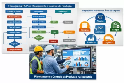 Fluxograma PCP Planejamento e Controle de Produção: passo a passo para aplicar na sua empresa