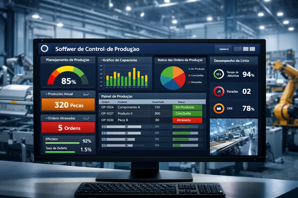 Software de Controle de Produção: como funciona e como escolher a melhor solução para sua indústria