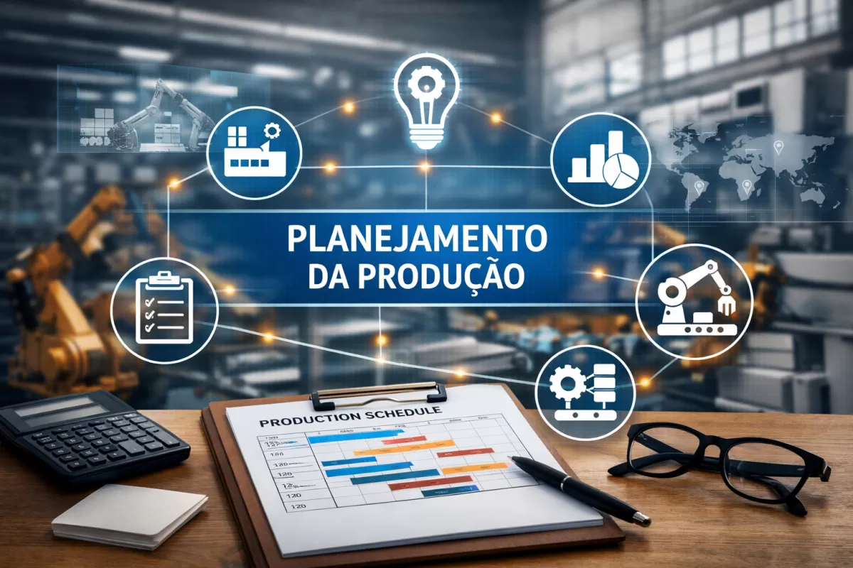 Fluxograma PCP: planejamento e controle de produção explicado passo a passo
