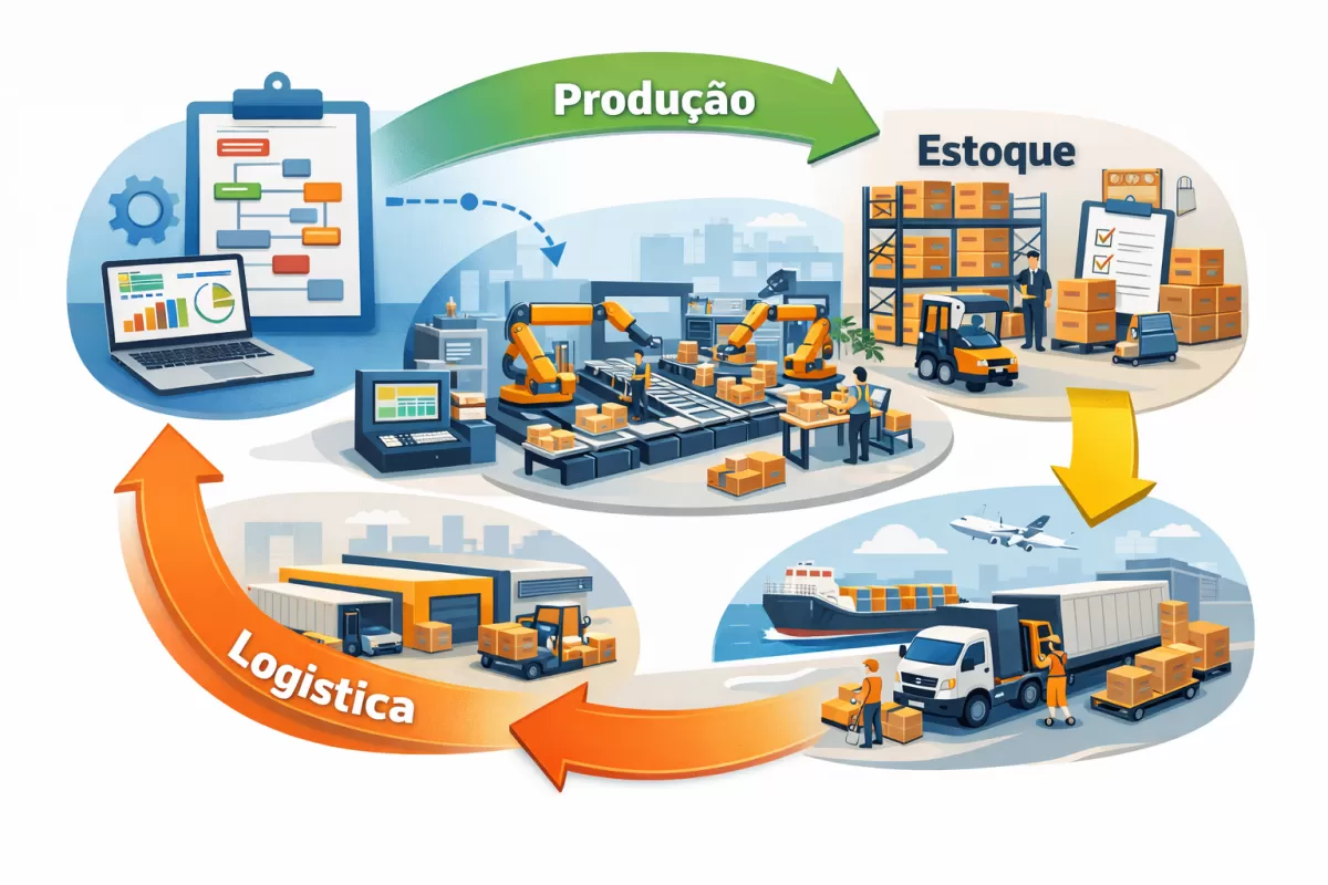 Como criar um Fluxograma PCP no Planejamento e Controle de Produção passo a passo