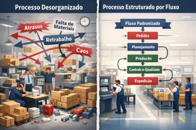 Por que o Fluxograma PCP é essencial no Planejamento e Controle de Produção das empresas industriais?