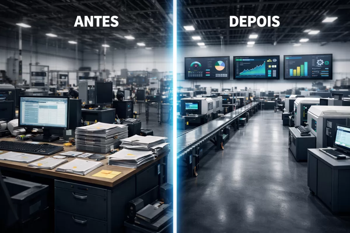 Como um Sistema para Indústria Pode Dobrar sua Eficiência