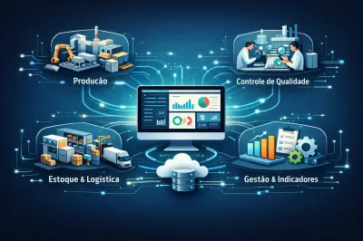 Sistema para Indústria com Implantação Rápida e Suporte Especializado