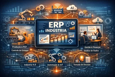 Por Que o Sistema ERP Indústria é Essencial para Competir na Nova Era Industrial