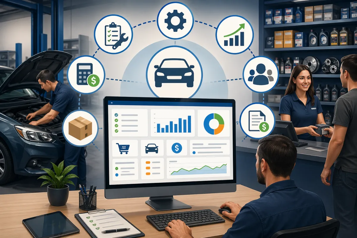 7 vantagens de usar um sistema para oficina mecânica e auto peças na gestão diária