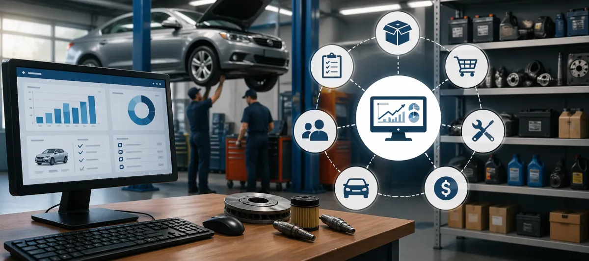 Software Para Oficina Mecânica: Controle De Peças E Estoque Automotivo Eficiente