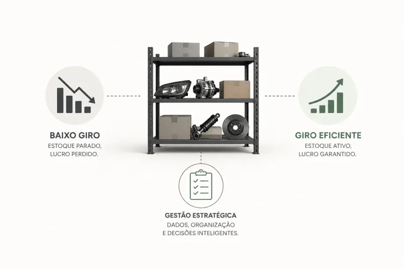 Por Que Seu Estoque de Auto Peças Não Gira (e Como Mudar Isso)
