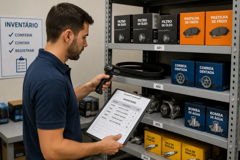 Como Controlar Estoque de Auto Peças de Forma Inteligente