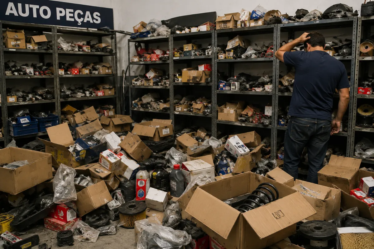 Estoque de Auto Peças Desorganizado? Resolva Hoje Mesmo