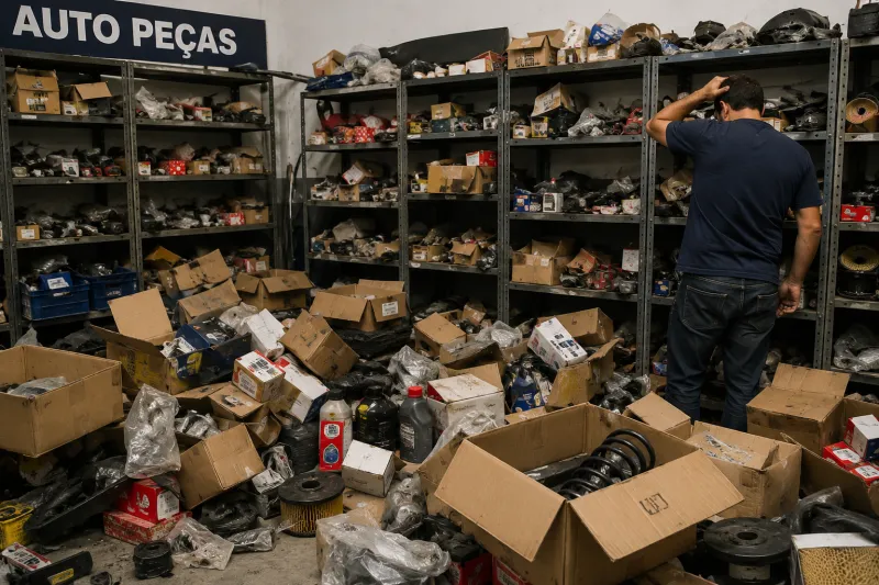 Estoque de Auto Peças Desorganizado? Resolva Hoje Mesmo