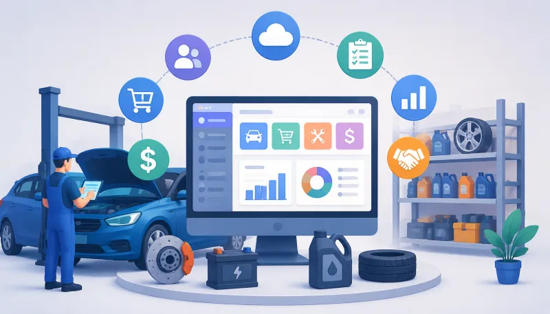 Pare de Perder Vendas: Use um Sistema para Oficina Mecânica e Auto Peças Completo