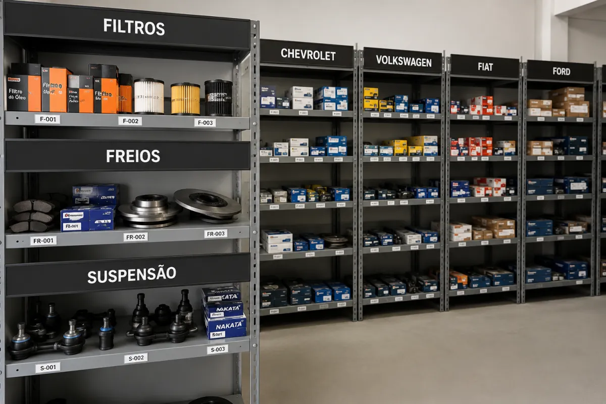 Como Fazer um Estoque de Auto Peças Inteligente