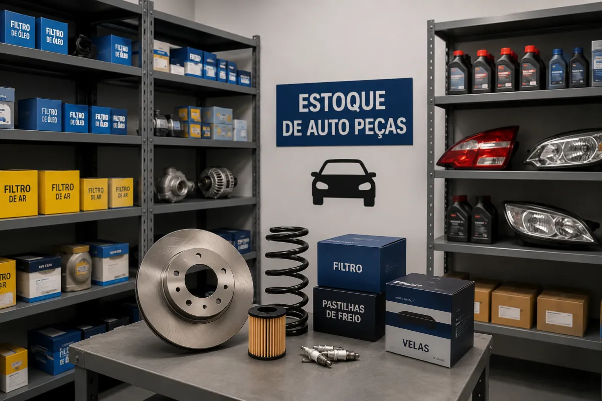 Controle Seu Estoque de Auto Peças em Tempo Real e Evite Prejuízos