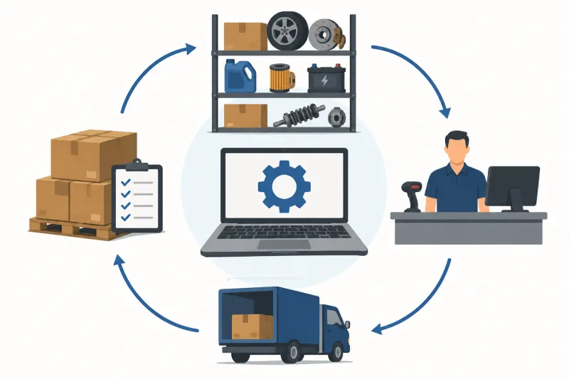 Estoque de Auto Peças: Como Integrar Compras, Vendas e Inventário em um Só Sistema