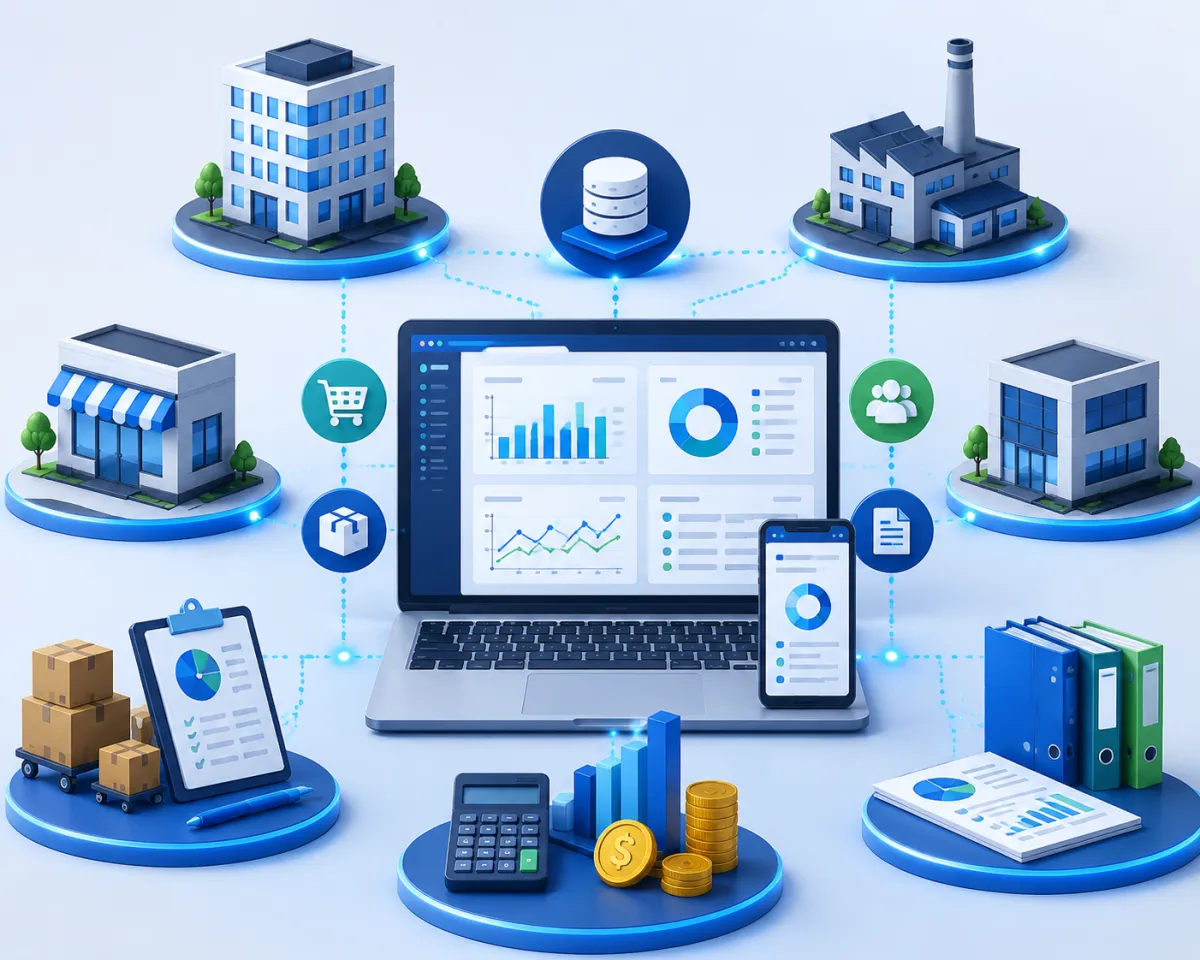 ERP Multi CNPJ: O Que É, Como Funciona e Quais São as Vantagens