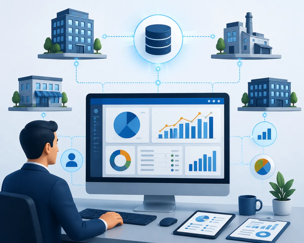 ERP Multi CNPJ: Como Gerenciar Diferentes Empresas em Um Único Sistema