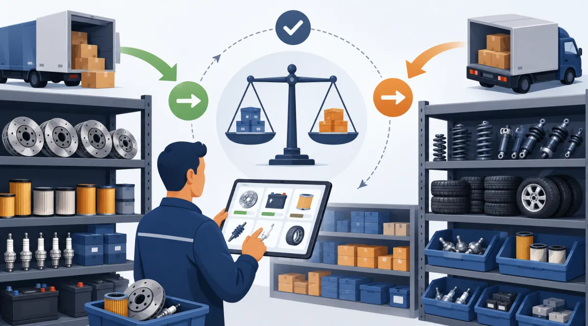 Gestão de Estoque para Auto Peças: Como Evitar Falta de Produtos e Excesso de Compras