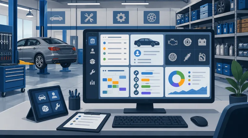 Sistema para Autocenter com Ordem de Serviço: Como Melhorar o Controle dos Reparos