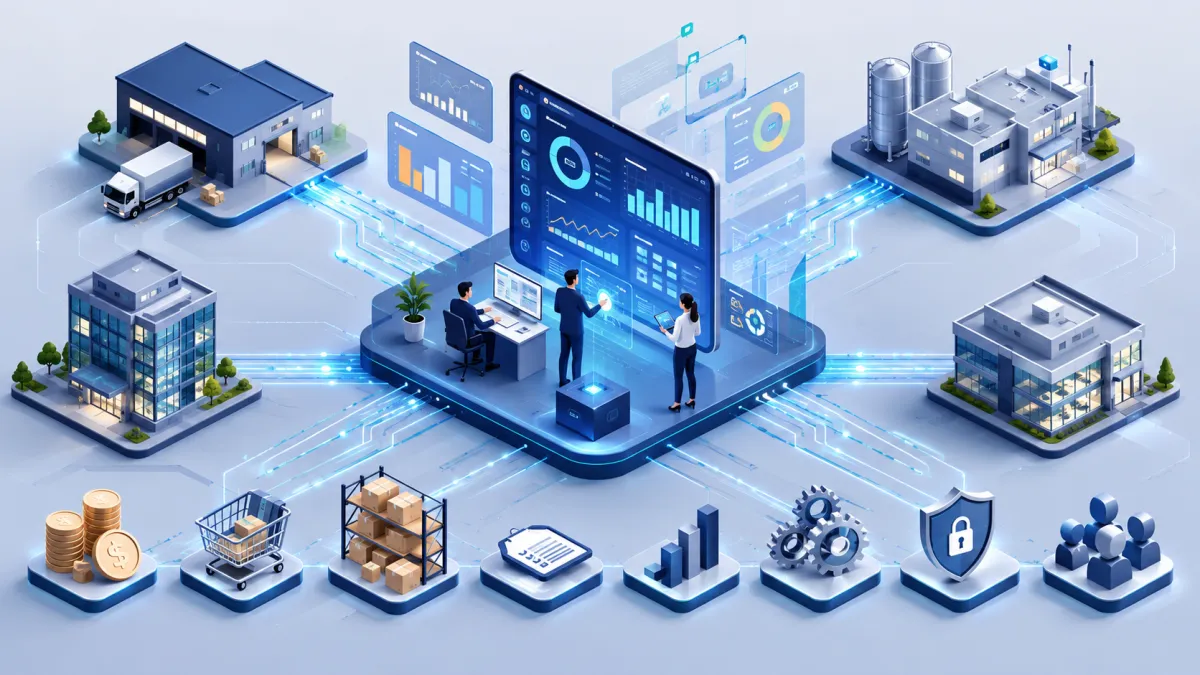 ERP Multi CNPJ: vantagens de usar um sistema integrado para várias empresas