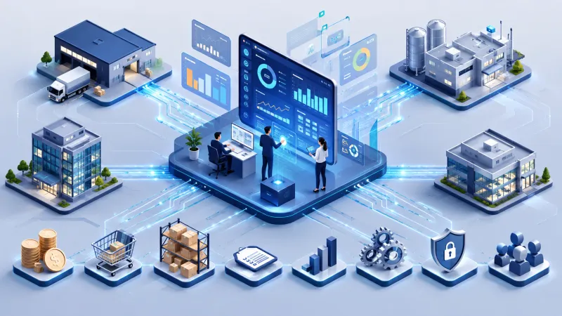 ERP Multi CNPJ: vantagens de usar um sistema integrado para várias empresas