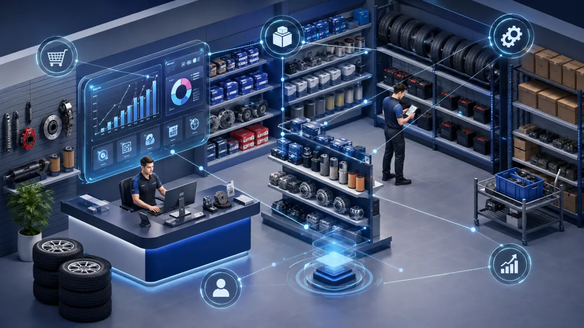Melhor ERP para auto peças: como encontrar o sistema ideal para sua loja