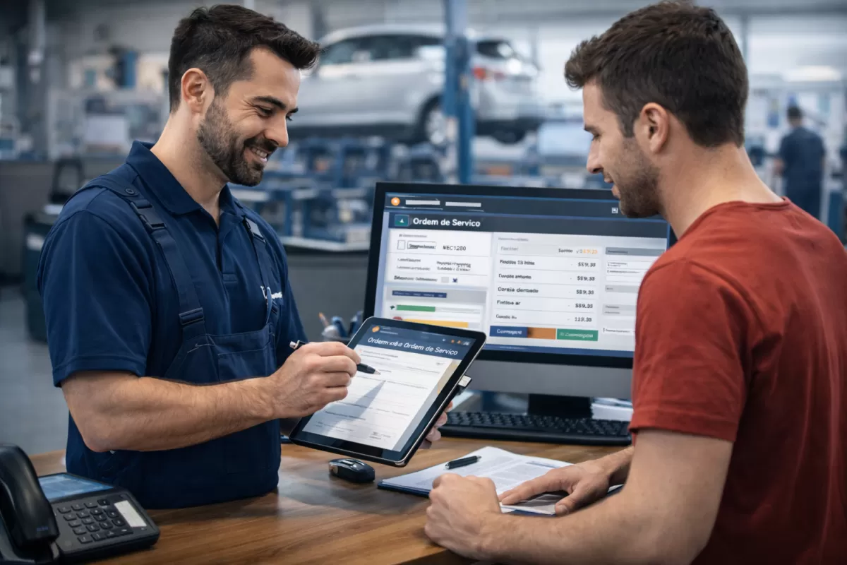 Como a Ordem de Serviço de Manutenção impacta custos, prazos e produtividade no autocenter