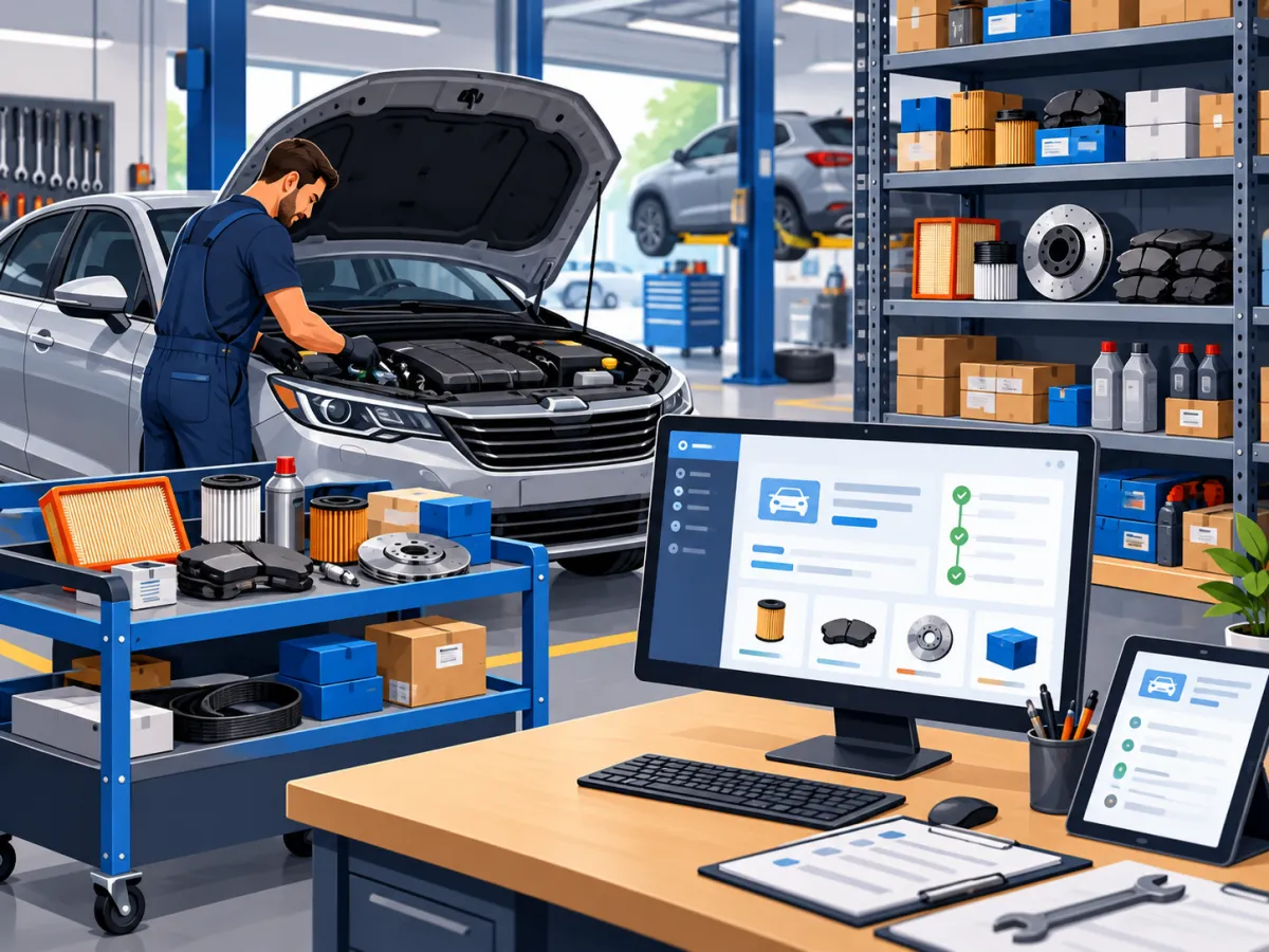 Sistema para Oficina Mecânica e Auto Peças: Como Controlar Peças Utilizadas nos Serviços