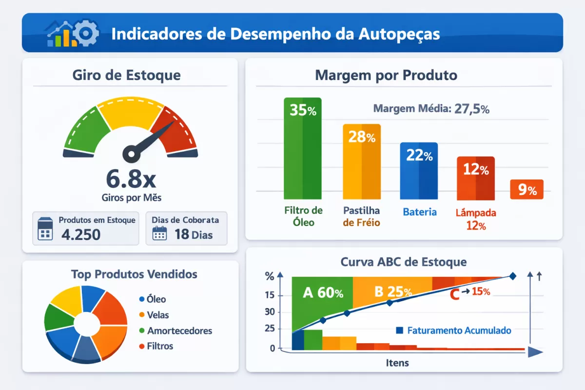 ERP para Auto peças: Guia Completo para Lojas, Distribuidores e Atacadistas