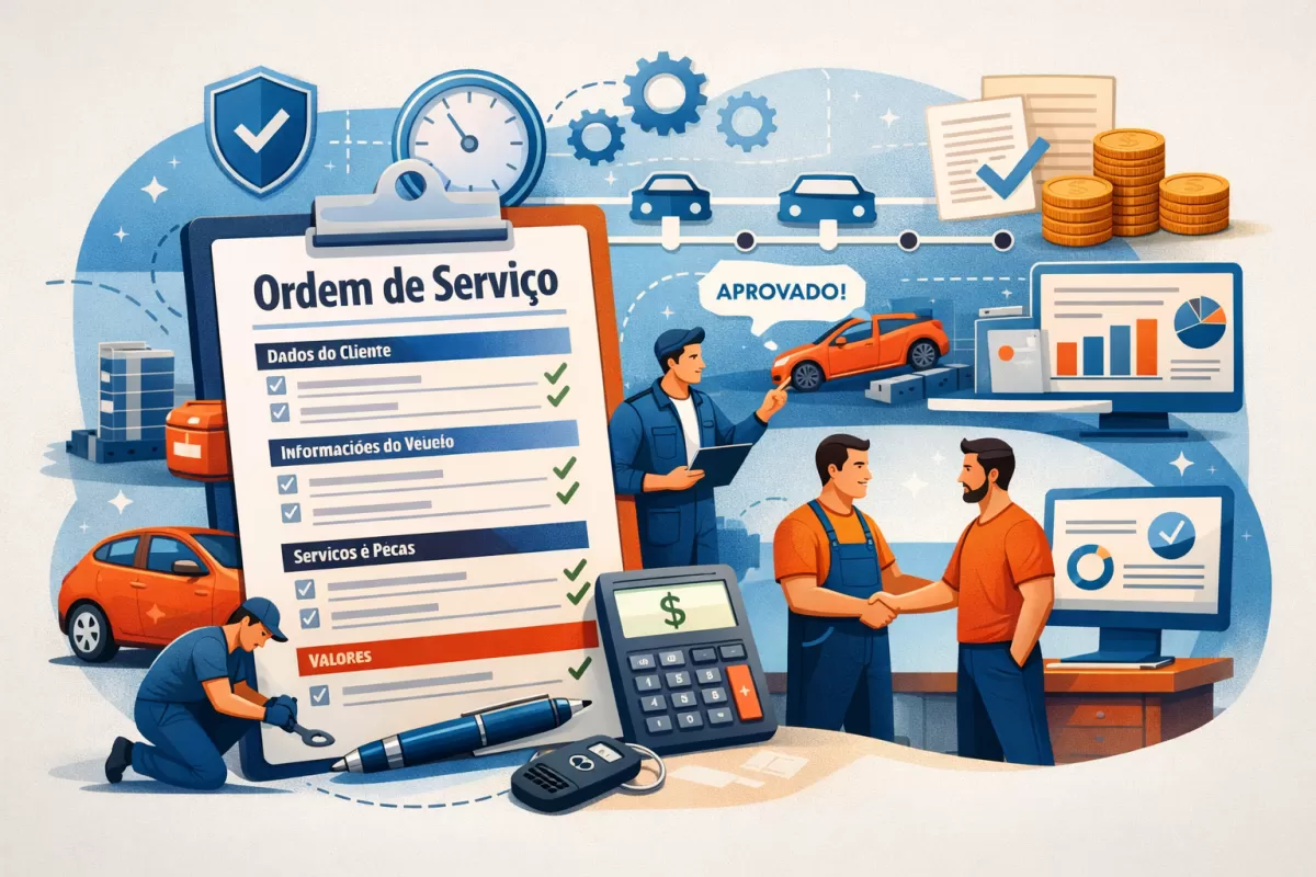 Modelo de ordem de serviço de manutenção: o que não pode faltar