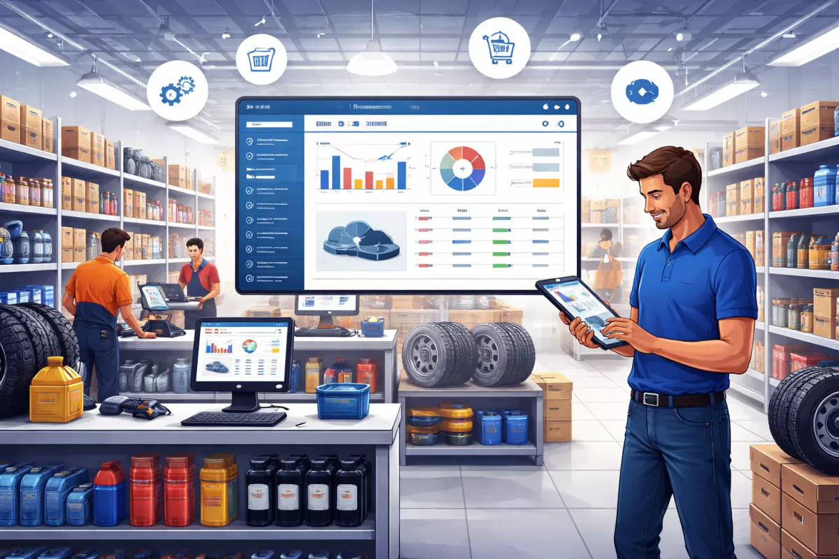 ERP para Auto Peças: Como Escolher, Implantar e Aumentar a Eficiência da Gestão