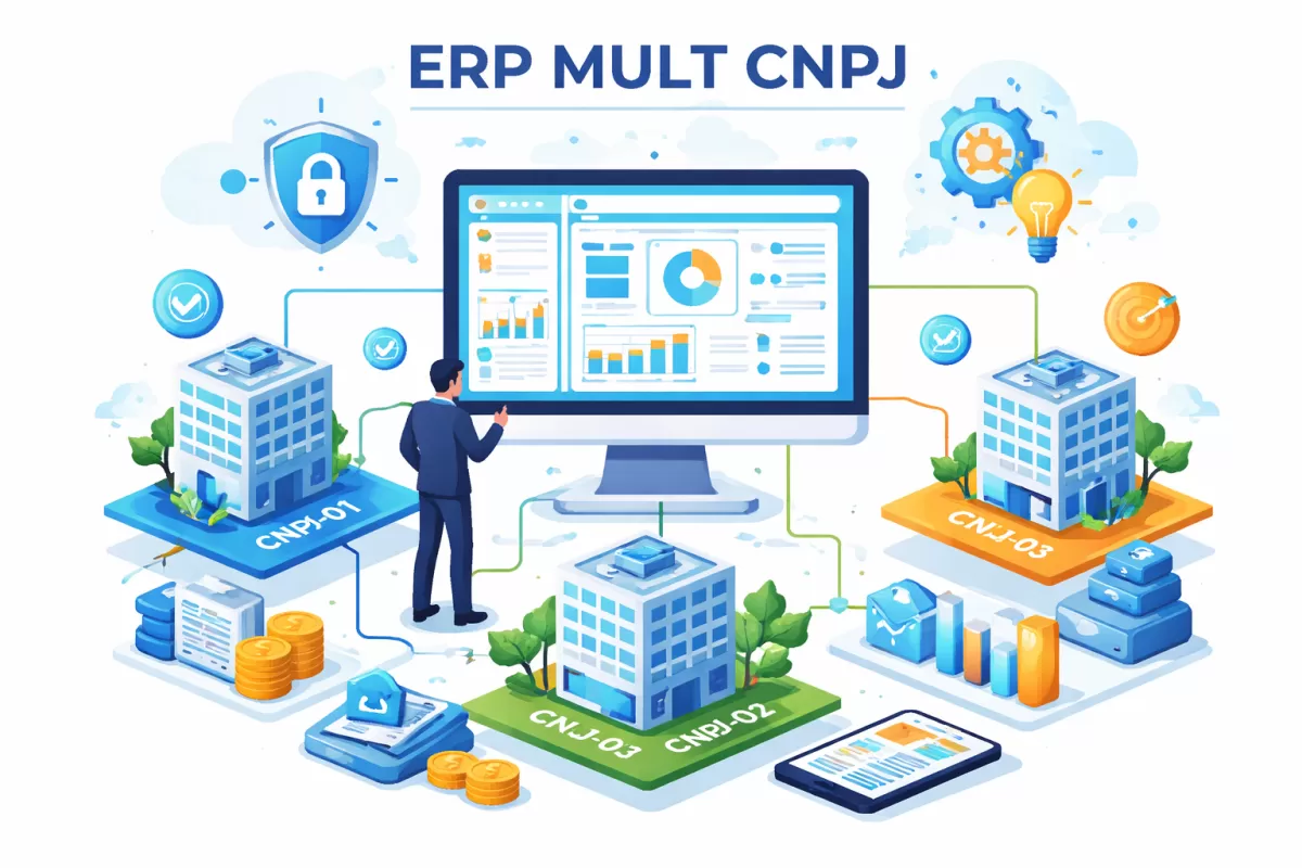 ERP Multi CNPJ: A Solução Para Quem Administra Mais de Uma Empresa