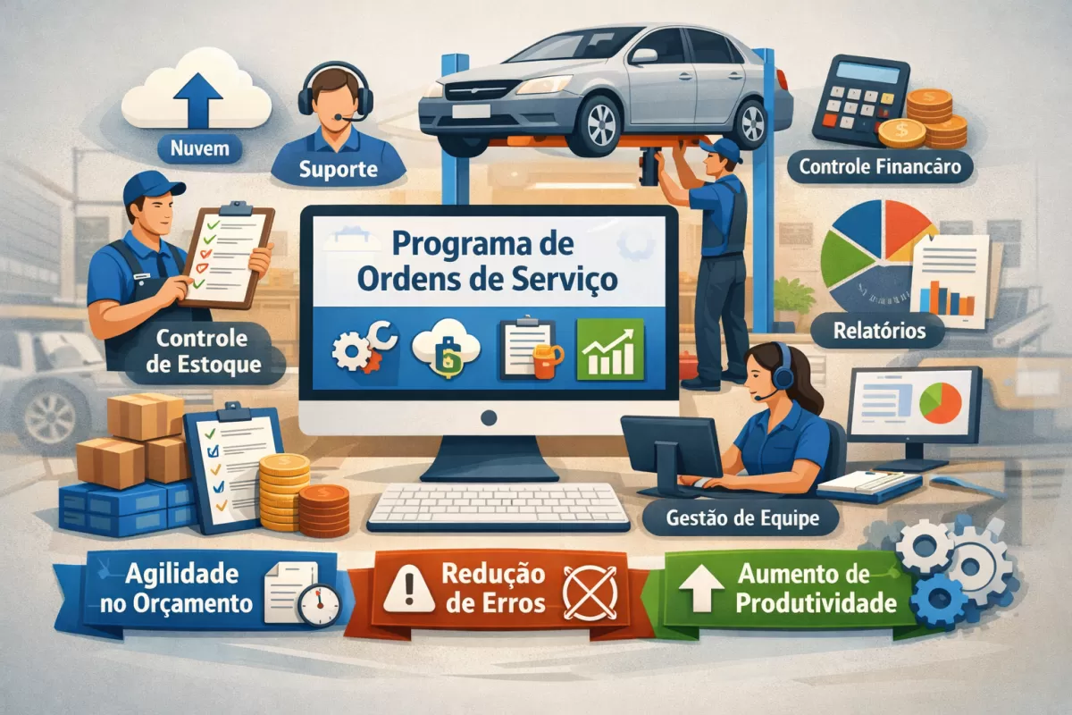 Programa de Ordens de Serviço: Reduza Erros, Ganhe Agilidade e Controle Tudo em Um Só Lugar