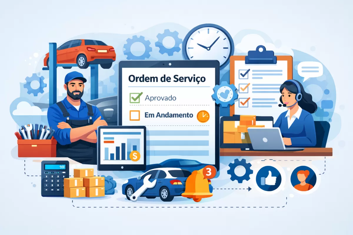 Controle de ordens de serviço: o guia completo para organizar seu autocenter