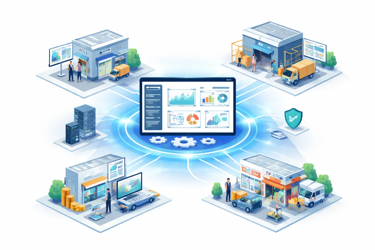 ERP Multi CNPJ: Como Gerenciar Várias Empresas em um Só Sistema
