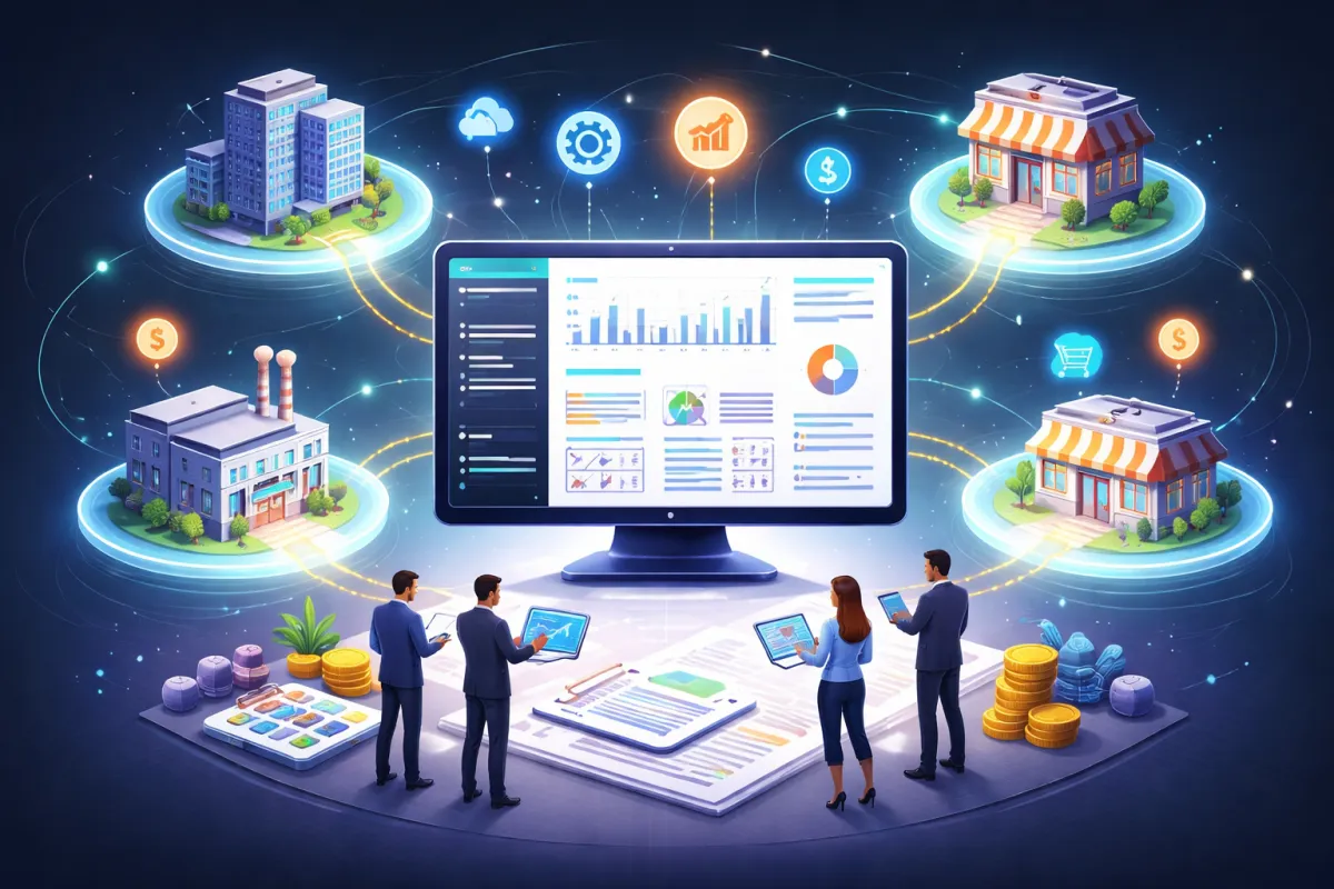 Por Que Usar um ERP Multi CNPJ Pode Transformar a Gestão do Seu Negócio