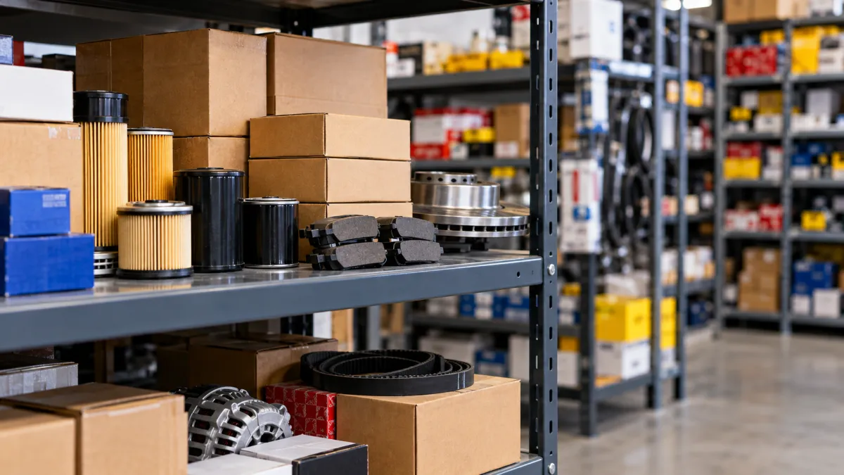Quantidade de produtos armazenados