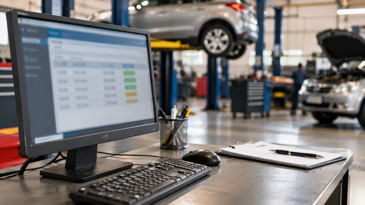 Oficina Automotiva com Sistema de Gestão
