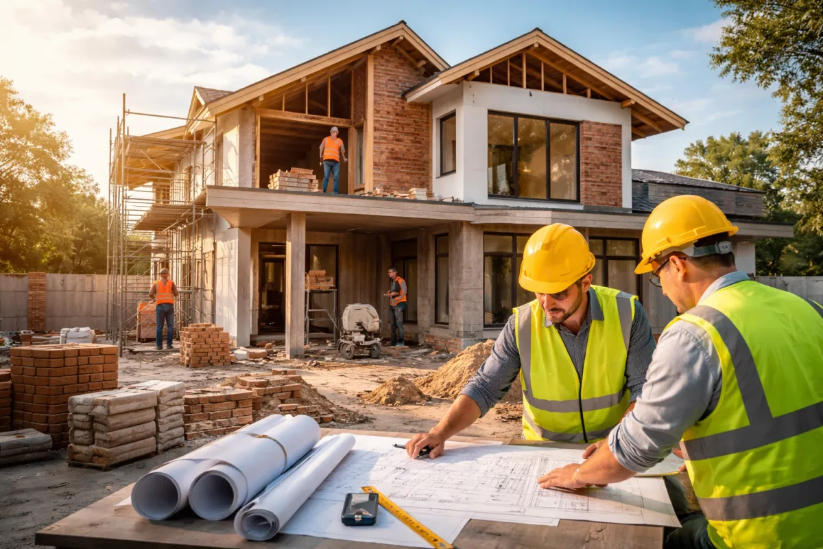 Construção de casas com qualidade e preço justo
