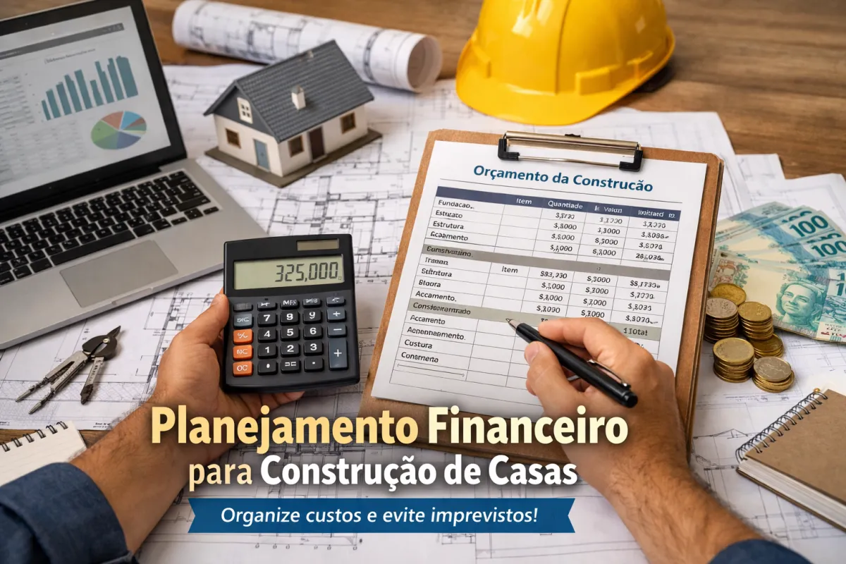 Planejamento financeiro para construção de casas