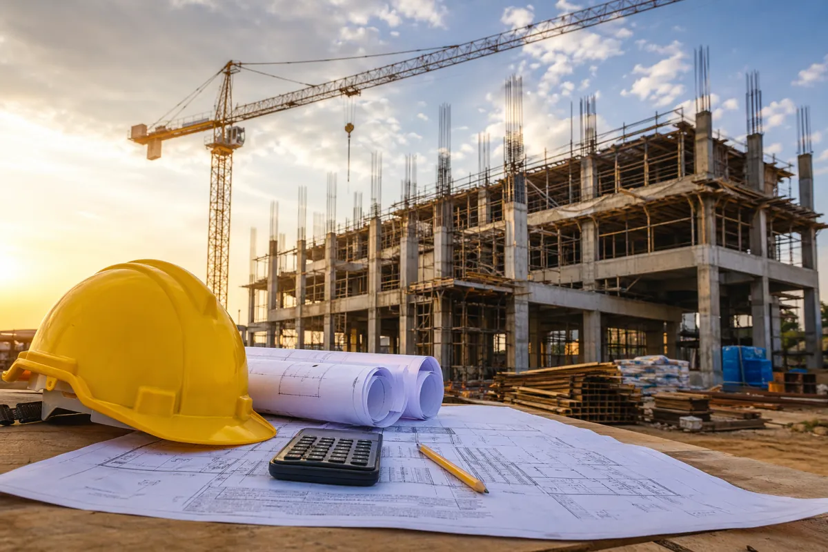 “Construção civil obra: etapas essenciais do início à entrega”