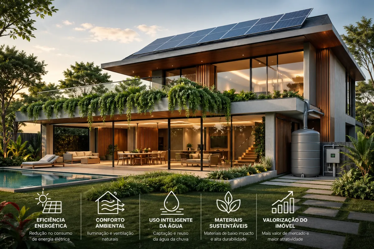 Sustentabilidade na construção de alto padrão
