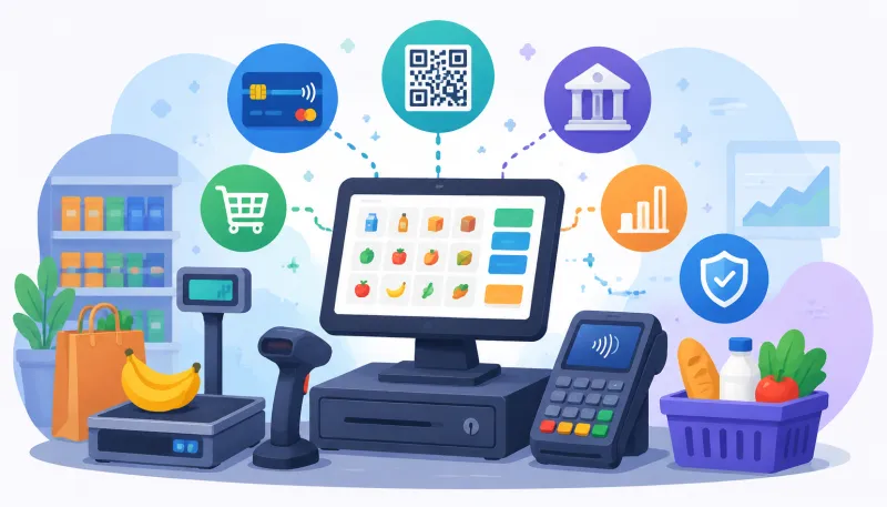 PDV para Mercado com TEF e Pagamento por PIX