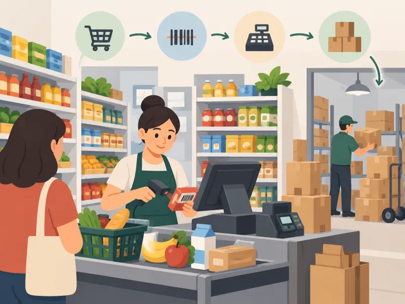 Sistema PDV para Mercadinho: Como Controlar Entradas e Saídas de Produtos