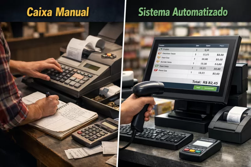 Cansado de Erros no Caixa? Use um Sistema para Caixa de Mercado