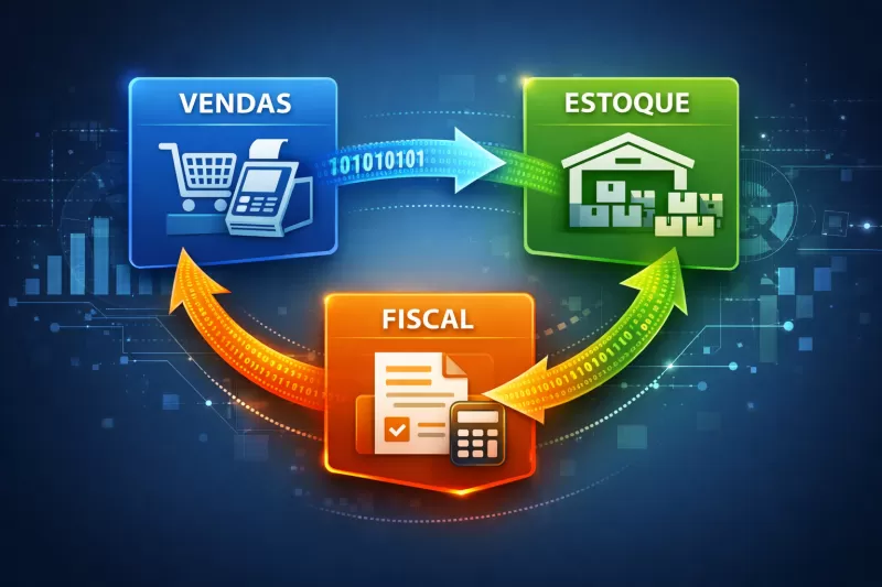Sistema para Caixa de Mercado Completo: Vendas, Estoque e Fiscal