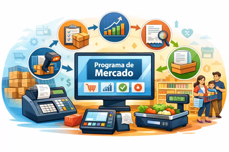 Como escolher o melhor programa de mercado para controlar estoque e vendas