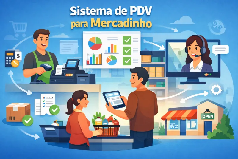 Sistema de PDV para Mercadinho: Veja Como Aumentar Suas Vendas em Até 2x