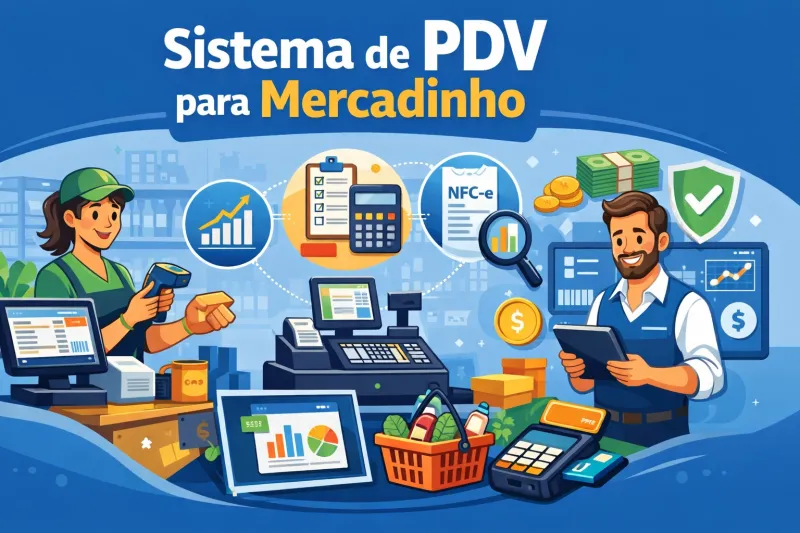 O Melhor Sistema de PDV para Mercadinho em 2026 (Guia Completo + Dicas)